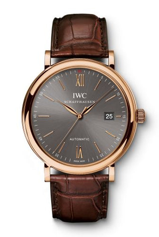 IWC - IW3565-11  Portofino Automatic Red Gold / Ardoise