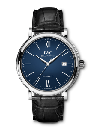 IWC - IW3565-18  Portofino Automatic 150 Years Stainless Steel / Blue