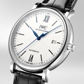 IWC - IW3565-19  Portofino Automatic 150 Years Stainless Steel / White