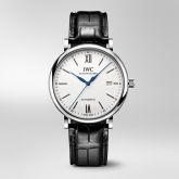 IWC - IW3565-19  Portofino Automatic 150 Years Stainless Steel / White