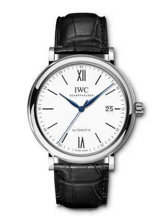 IWC - IW3565-19  Portofino Automatic 150 Years Stainless Steel / White