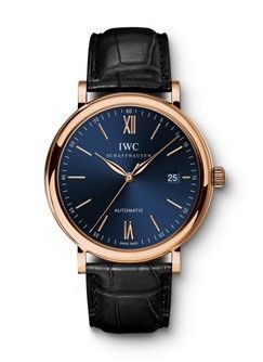 IWC - IW3565-22  Portofino Automatic Red Gold / Blue