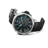 IWC - IW3580-04  Aquatimer Automatic 2000 Titanium / Black / Blue Lume / Rubber / Los Roques