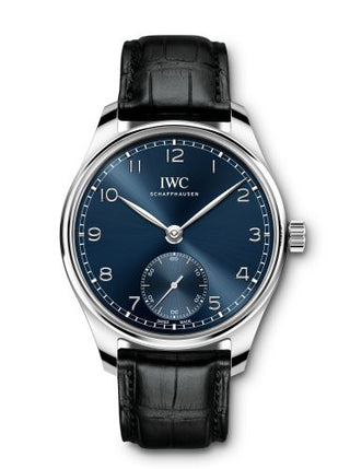 IWC - IW3583-05  Portugieser Automatic 40 Stainless Steel / Blue / Alligator