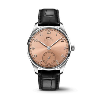 IWC - IW3583-13  Portugieser Automatic 40 Stainless Steel / Salmon