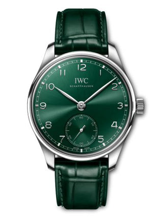 IWC - IW3583-10  Portugieser Automatic 40 Stainless Steel / Green