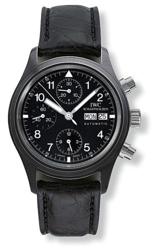 IWC - IW3705-03  Pilot's Watch Chronograph Ceramic / English / Strap