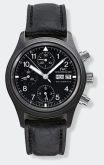 IWC - IW3705-03  Pilot's Watch Chronograph Ceramic / English / Strap