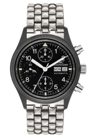 IWC - IW3705-05  Pilot's Watch Chronograph Ceramic / German / Bracelet