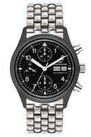 IWC Pilot's Watch Chronograph Ceramic / Italian / Bracelet (IW3705-05)