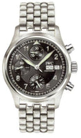 IWC Pilot's Watch Spitfire Chronograph Stainless Steel / Silver / German / Strap (IW3706-16)