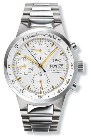 IWC - IW3707-11  GST Chronograph Automatic Stainless Steel / Silver / German