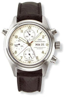 IWC Pilot's Watch Doppelchronograph Stainless Steel / Black / German / Strap (IW3711-22)