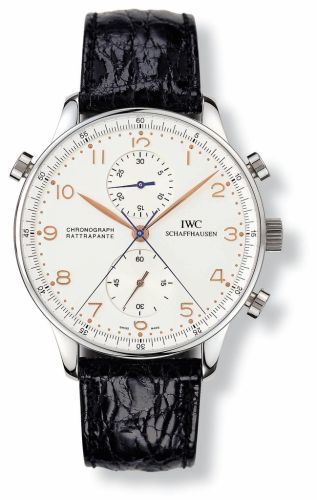 IWC - IW3712-02  Portugieser Chrono-Rattrapante Stainless Steel / Silver