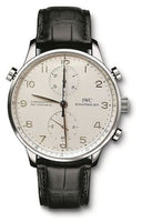 IWC Portuguese Chrono-Rattrapante White Gold / Black (IW3712-05)