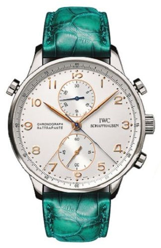 IWC - IW3712-06  Portugieser Chrono-Rattrapante Stainless Steel / Silver