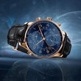 IWC - IW3712-15  Portuguese Chrono-Rattrapante Red Gold / Blue / Boutique Milano