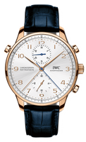 IWC Portuguese Chrono-Rattrapante Stainless Steel / Silver / Lisboa (IW3712-18)