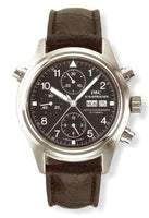 IWC Pilot's Watch Doppelchronograph Stainless Steel / Black / German / Strap (IW3713-01)