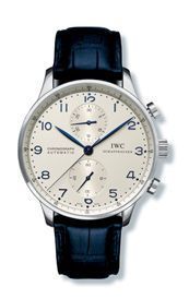 IWC - IW3714-10  Portugieser Chrono-Automatic Platinum / Silver