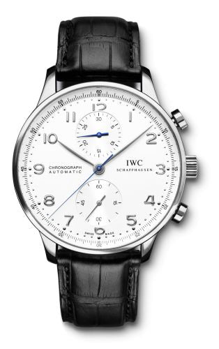 IWC - IW3714-12  Portuguese Chrono-Automatic White Gold / Silver