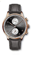 IWC Portuguese Chrono-Automatic Stainless Steel / Reverse Panda (IW3714-33)