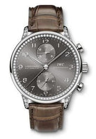 IWC Portuguese Chrono-Automatic Rose Gold / Black / Diamond (IW3714-41)