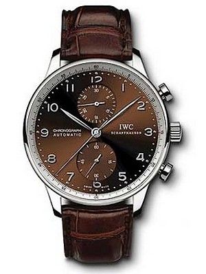 IWC - IW3714-50  Portuguese Chrono-Automatic Stainless Steel / Galli