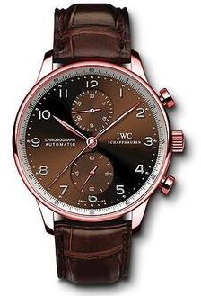 IWC - IW3714-61  Portuguese Chrono-Automatic Rose Gold / Galli