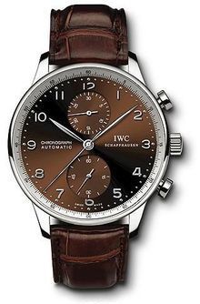 IWC - IW3714-62  Portugieser Chrono-Automatic Stainless Steel / Watches of Switzerland