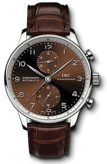 IWC - IW3714-63  Portuguese Chrono-Automatic Rose Gold / Watches of Switzerland