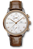 IWC Portuguese Chrono-Automatic Rose Gold / 80 Diamond (IW3714-85)