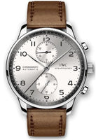 IWC Portuguese Chrono-Automatic Stainless Steel / Bucherer Blue (IW3714-93)