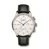 IWC Portuguese Chrono-Automatic Stainless Steel / Silver (IW3714-45)