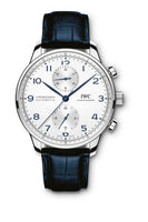 IWC Portugieser Chronograph Stainless Steel / Blue (IW3716-05)