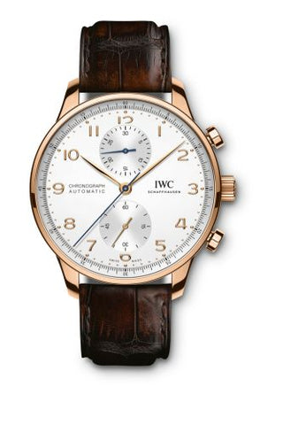 IWC - IW3716-11  Portugieser Chronograph Red Gold / Silver