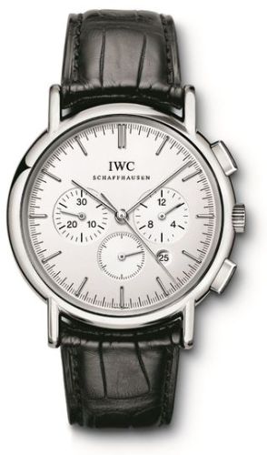 IWC - IW372401  Portofino Chronograph MecaQuartz Stainless Steel / Silver