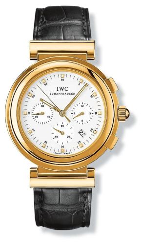 IWC - IW3728-03  Da Vinci SL Chronograph MecaQuartz Yellow Gold / White