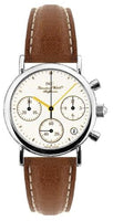 IWC Portofino Lady Chronograph MecaQuartz Stainless Steel / Rose Gold / White / Alligator (IW3730-06)