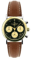 IWC Portofino Lady Chronograph MecaQuartz Stainless Steel / Yellow Gold / Black / Alligator (IW3730-09)