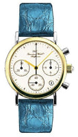 IWC Portofino Lady Chronograph MecaQuartz Stainless Steel / Yellow Gold / Black / Calf (IW3730-14)