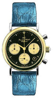 IWC Portofino Lady Chronograph MecaQuartz Stainless Steel / Yellow Gold / Black / Alligator (IW3730-15)