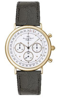 IWC Portofino Chronograph MecaQuartz Stainless Steel / Yellow Gold / White / Alligator (IW3731-01)