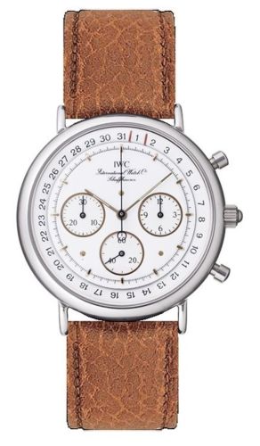 IWC - IW3731-05  Portofino Chronograph MecaQuartz Stainless Steel / White / Calf