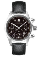 IWC Pilot's Watch Chronograph Mecaquartz Yellow Gold / Black / Strap (IW3741-06)