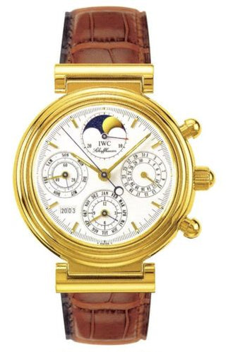 IWC - IW3750-03  Da Vinci Perpetual Yellow Gold / White / English