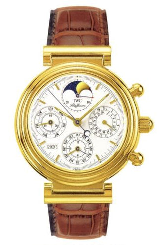 IWC - IW3750-04  Da Vinci Perpetual Yellow Gold / White / French