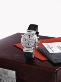 IWC - IW3751-03  Da Vinci Perpetual Rattrapante Platinum / Silver / English