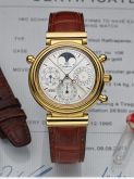 IWC - IW3751-07  Da Vinci Perpetual Rattrapante Yellow Gold / Silver / English