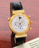 IWC - IW3751-07  Da Vinci Perpetual Rattrapante Yellow Gold / Silver / English